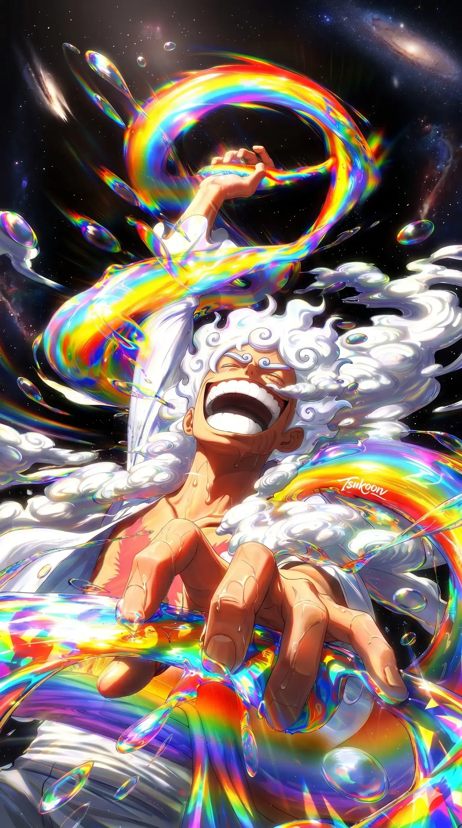 Luffy en Gear 5
